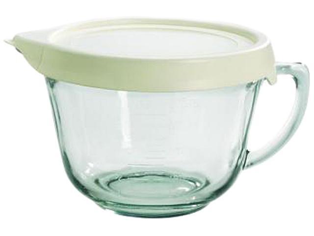 Anchor Hocking 91888 2 Qt. Batter Bowl w/TrueFit Lid White