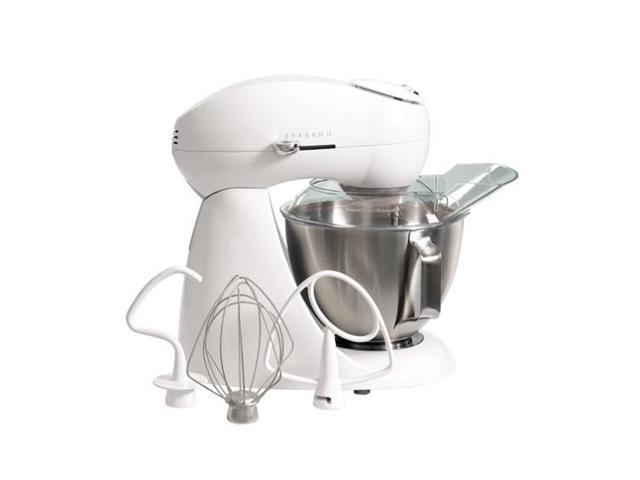 Hamilton Beach 63221 Eclectrics Sugar All-Metal Stand Mixer White