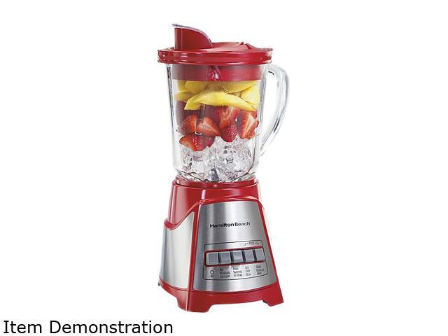 Hamilton Beach 58147 Red 40 oz. Jar Size Ensemble Multi-Function Blender