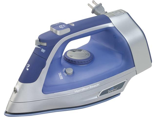 Hamilton Beach 19803 Durathon Retractable Cord Iron Blue
