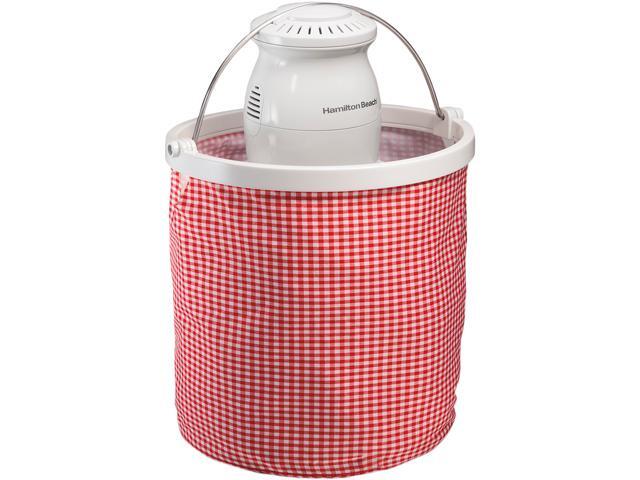 Hamilton Beach  68990  4 Quart Ice Cream Maker with colapsible bucket