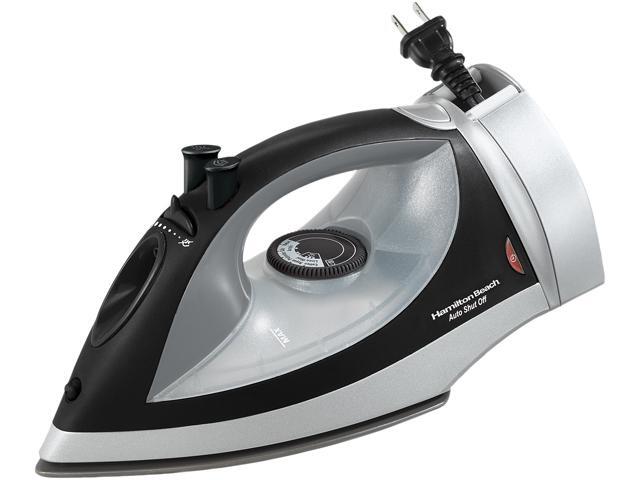 Hamilton Beach 14210R Automatic Shutoff Iron with Retractable Cord Black