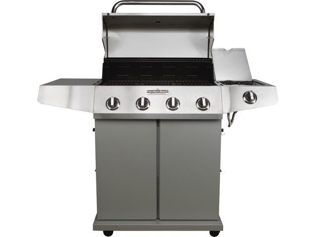 Hamilton Beach  Quick Assembly 5 Burner Gas Grill  84341  Stainless Steel