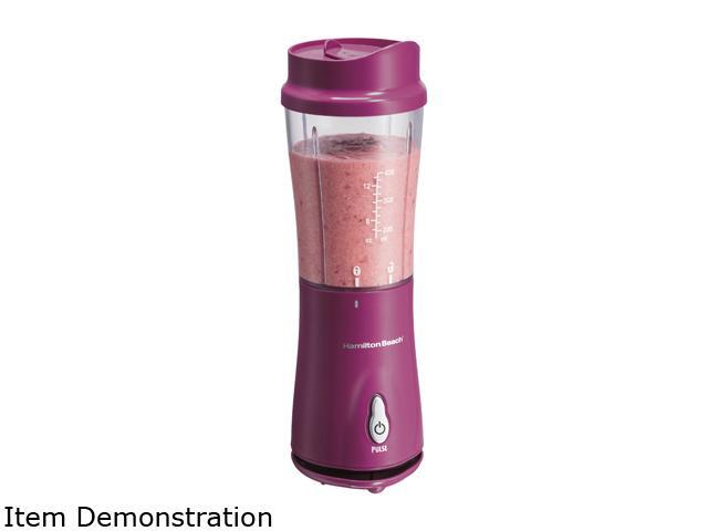 Hamilton Beach  51131  14 oz.  Jar Size Single-Serve Blender with Travel Lid - Raspberry
