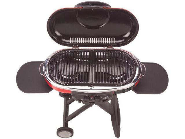coleman roadtrip grill red
