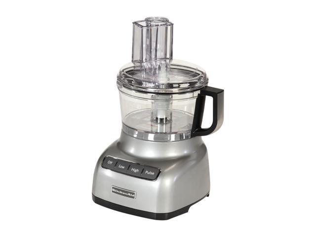 Kitchenaid Kfp0711cu Contour Silver 7 Cup Food Processor 3 Speeds