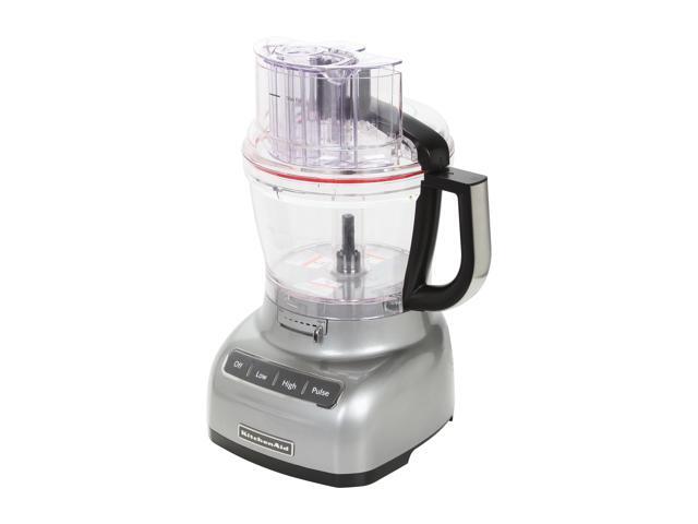 KitchenAid KFP1333CU Contour Silver 13-Cup Food Processor with ExactSlice System