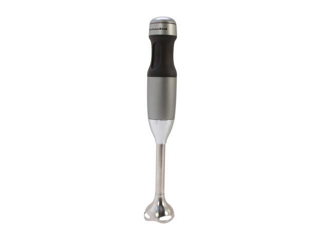 KitchenAid KHB1231CU Contour Silver 3-Cup Jar Size 2-Speed Hand Blender 2 speeds