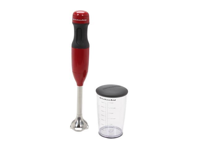 KitchenAid KHB1231ER Empire Red 3-Cup Jar Size 2-Speed Hand Blender 2 speeds