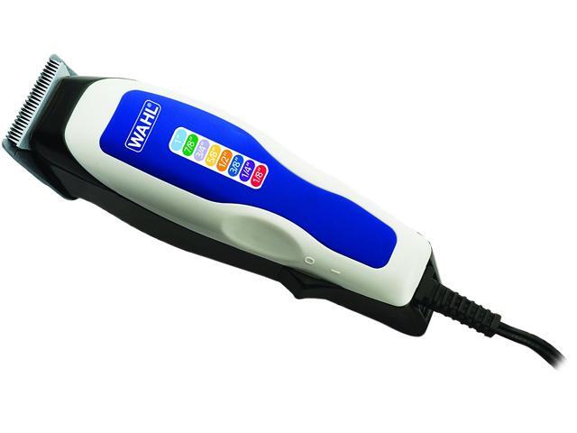 WAHL 9155 700 White Haircutting Kit 17pc Color Coded Blades