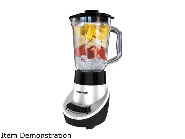 Black & Decker  BL1130SG  Stainless Steel/Black  12Speed Blender  12 speeds