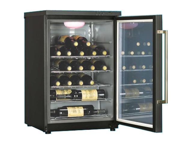 Haier HVF024BBG Black Wine Cooler & Wine Accessories