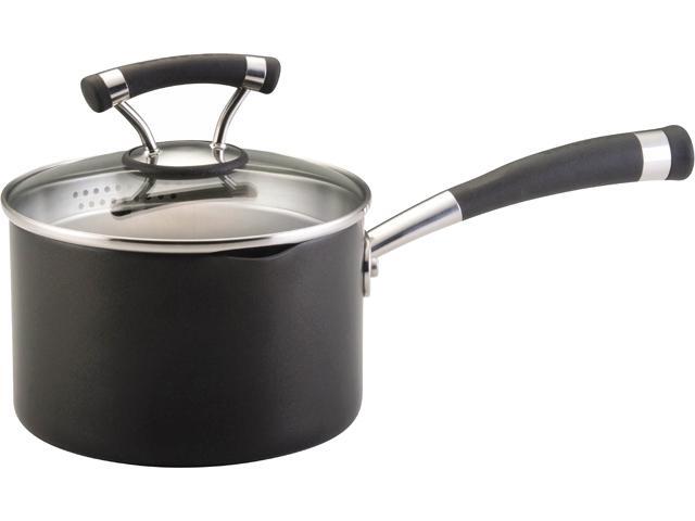 Circulon 2-qt. Nonstick Contempo Straining Saucepan