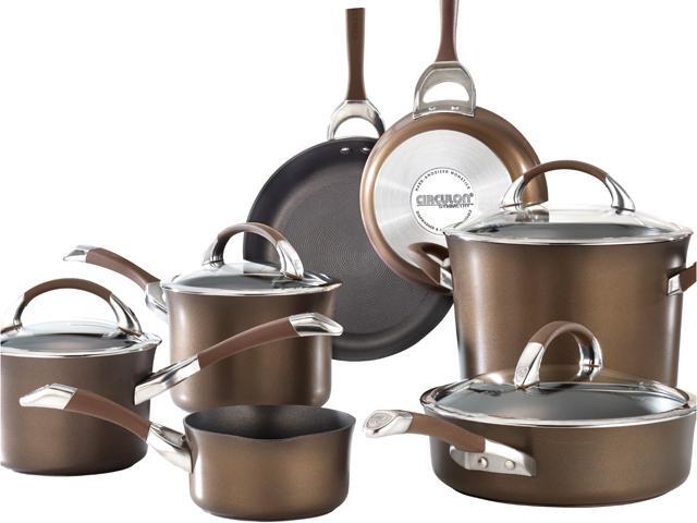 Circulon  82765  11-Piece Cookware Set, Brown  Brown
