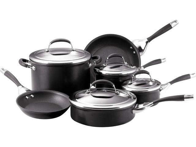 Circulon Elite Nonstick Hard-Anodized 10-Piece Cookware Set