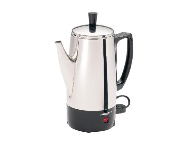 Presto 02822 6-Cup Stainless-Steel Coffee Percolator & Free Mini Tool Box (cog)