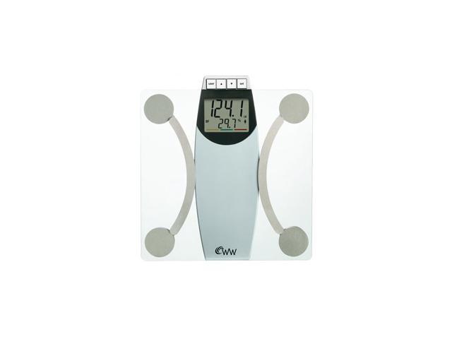 WeightWatchers® Glass Body Analysis Scale