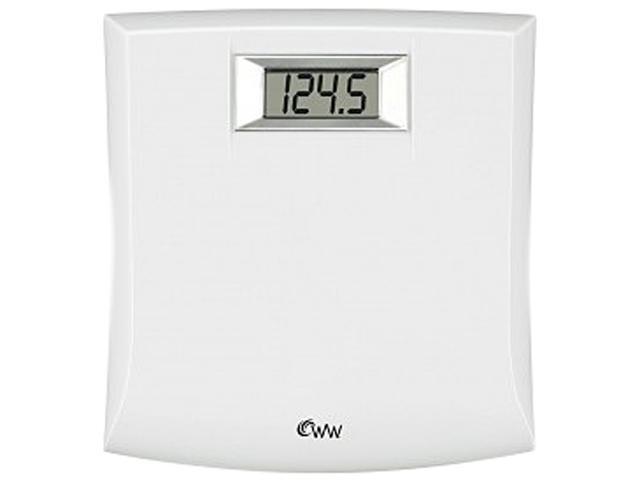 Conair WW204WN  White Weight Watchers® Compact Precision Electronic Scale