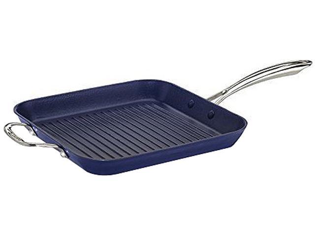 Cuisinart 11" Square Grill Pan W/Helper