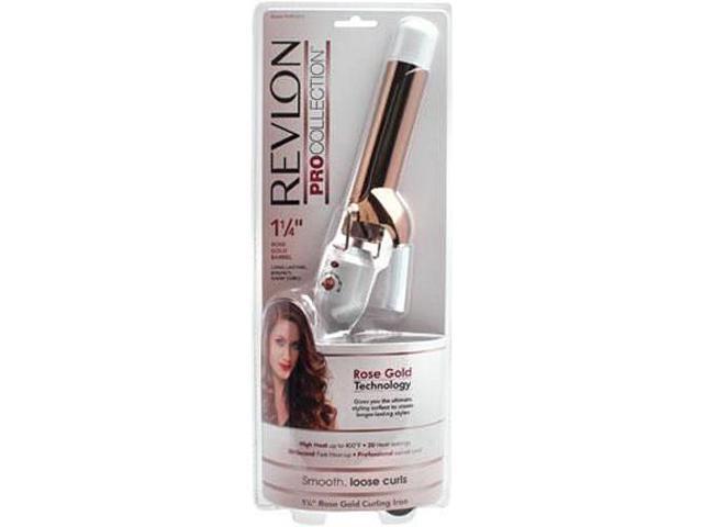 REVLON RVIR1121 Rose Gold 1.25" Curl Iron