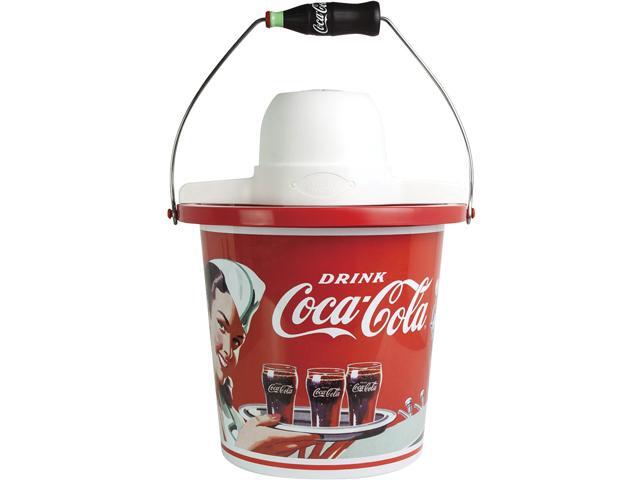 NOSTALGIA ELECTRICS ICMP400COKE Coca-Cola Limited Edition 4-Quart Ice Cream Maker