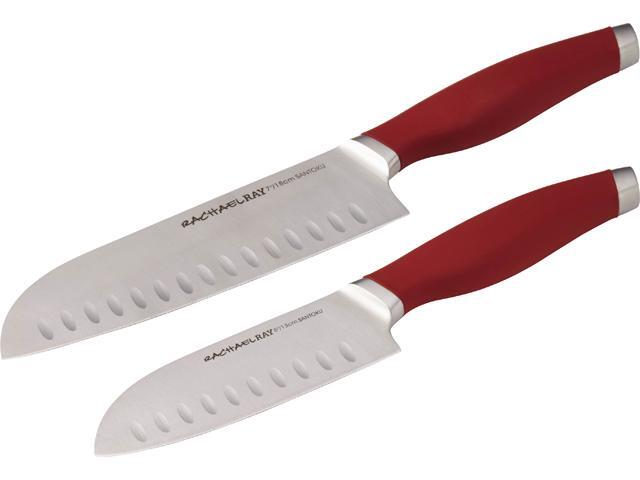 Rachael Ray 2-pc. Cucina Santoku Knife Set with Sheaths