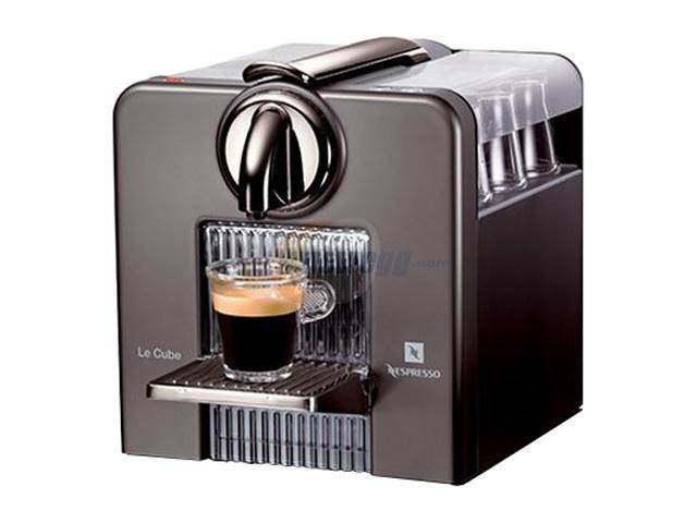 nespresso c185 le cube titan gray newegg com nespresso c185 le cube titan gray newegg com