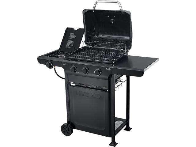 Char-Broil  Charcoal Gas Hybrid Grill  463770915  Black