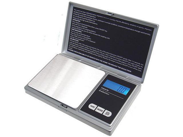 American Weigh Scales Signature Series Silver AWS-1KG-SIL Digital Pocket Scale 1000 by 0.1 G