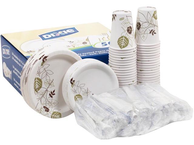 Dixie All-in-one Disposable Dinnerware Pack