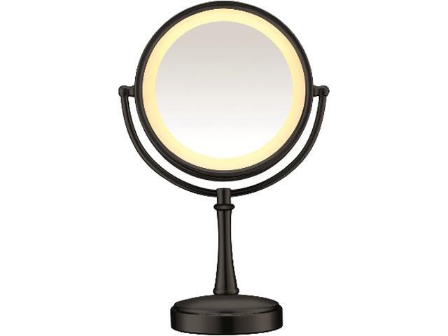 CONAIR  BE87MB  Touch Control Lighted Mirror - Matte Black