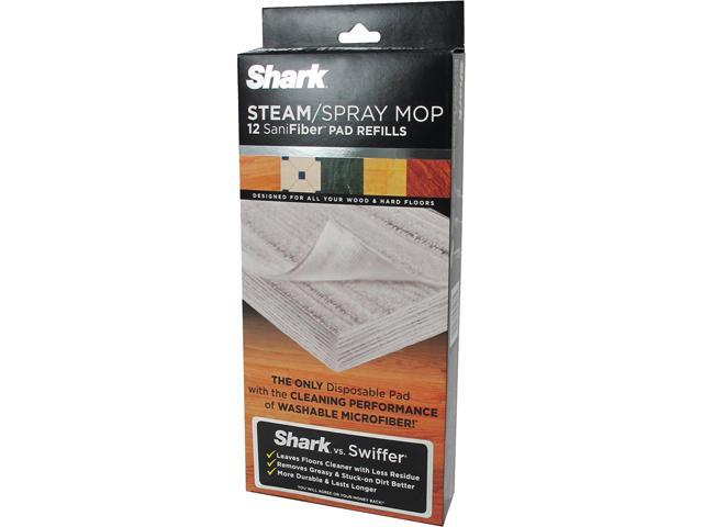 Shark DXT100 SaniFiber Disposable Pads - SK410,SK460, SK115, SK140 (12 pads)