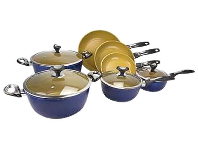 CHI CC1043 Cuisine 10 Piece Nonstick Ceramic Cookware