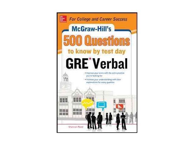McGraw-Hill's 6 GRE Practice Tests McGraw-Hill's 6 GRE Practice Tests