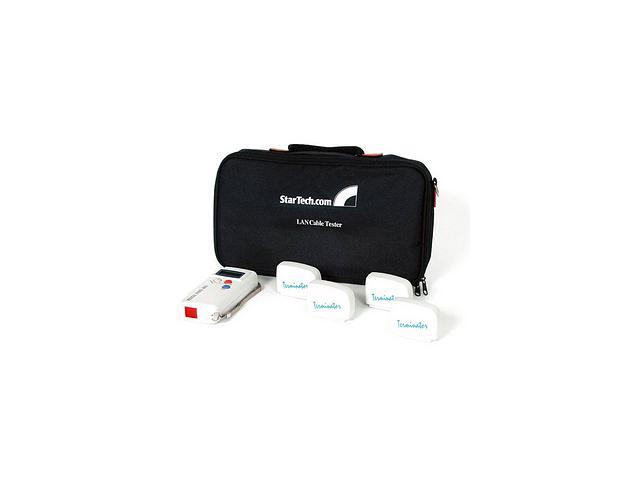 Startech LANTESTPRO Professional RJ45 Network Cable Tester with 4 Remote Loopback Plugs