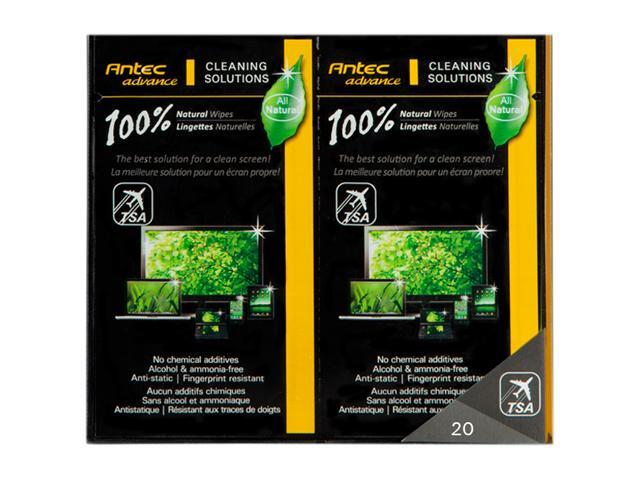 Antec 100% Natural Wipes (20pk)