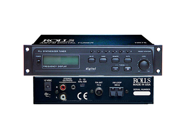 Half Rack Tuner rolls hr78 half rack am fm digital tuner newegg Half Rack Tuner rolls hr78 half rack am fm digital tuner newegg