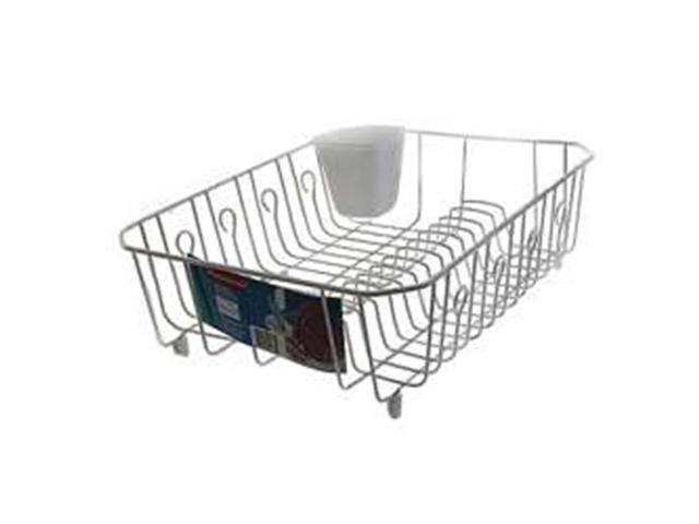 Rubbermaid 6032-ar-wht Dish Drainer, White Wire, Large