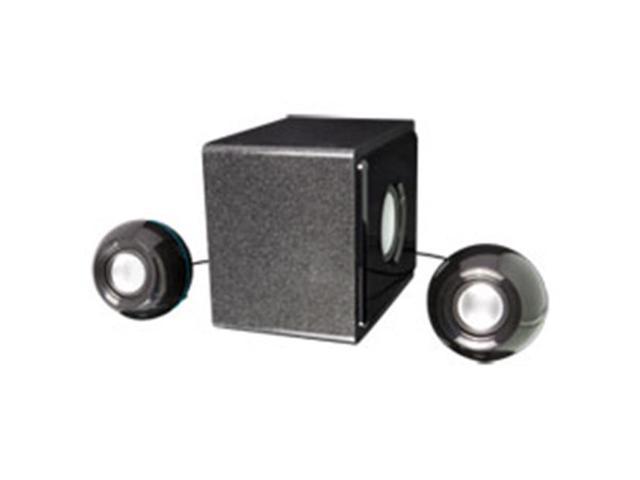 GPX HT12B 2.1 Channel 3-Speaker System with Subwoofer, Black - Newegg.com