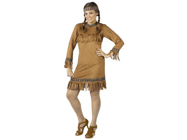 Plus Size Adult Female Native American Indian Costume Native American 