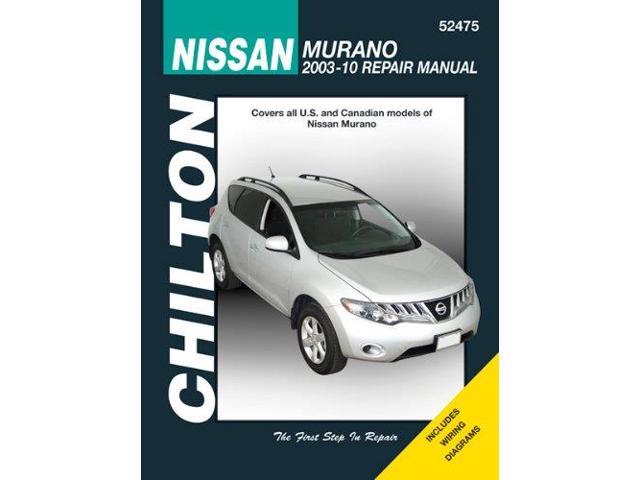 Chilton nissan murano repair manual #3