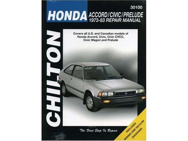 Chilton 83 honda civic #6