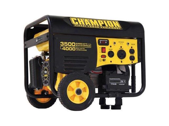 Champion 4000 watt generator noise level