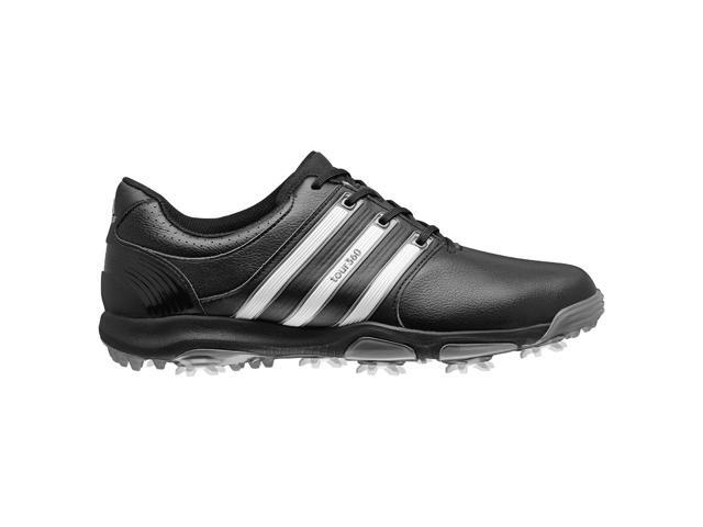 Adidas 2015 Mens Tour 360 X Golf Shoes - Q47032 (Black/Running White/Dark Silver Mettalic - 9.5)-Newegg.com