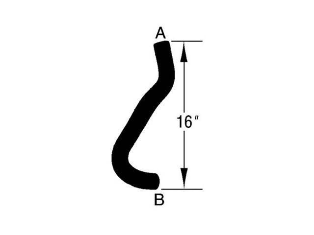 Chrysler grand voyager radiator hose #4