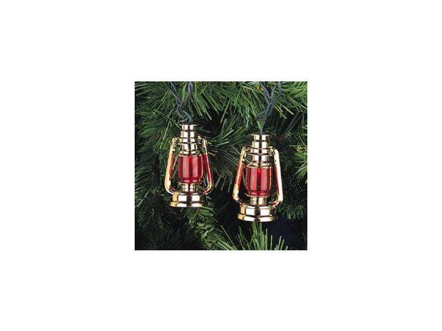 set of 10 nautical red prospector lantern christmas lights set of 10 nautical red prospector lantern christmas lights
