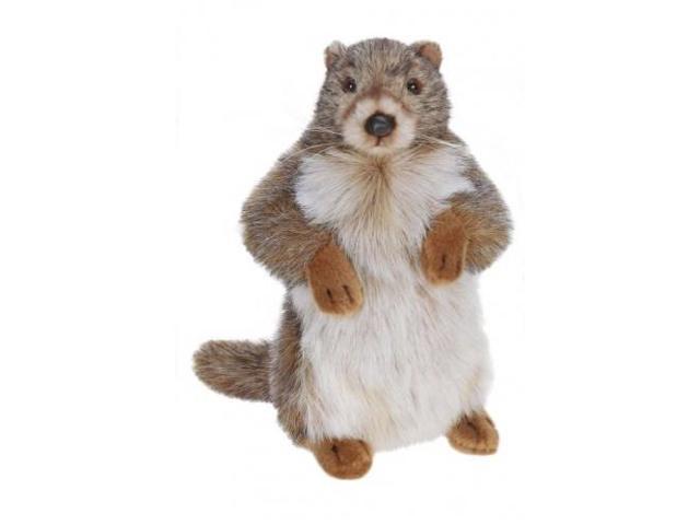 marmot groundhog woodchuck stuffed animal plush yellow bellied