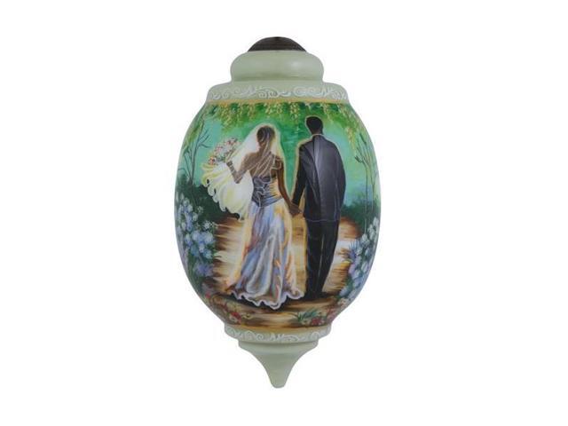 ne qwa quot happily ever after quot hand painted blown glass ne qwa quot happily ever after quot hand painted blown glass