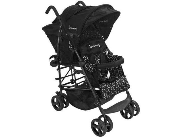 kinderwagon hop tandem double umbrella stroller