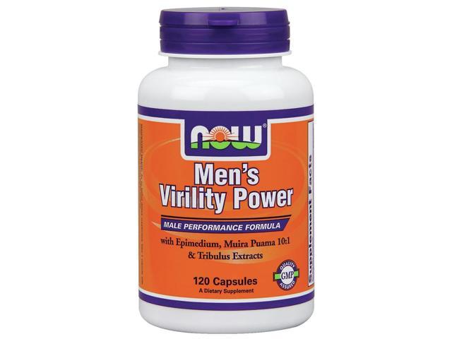 Mens Virility Power Now Foods 120 Capsule